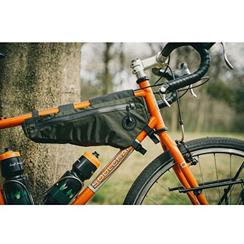 Amazon.co.jp: 日本製 FAIRWEATHER half frame bag （オリーブ